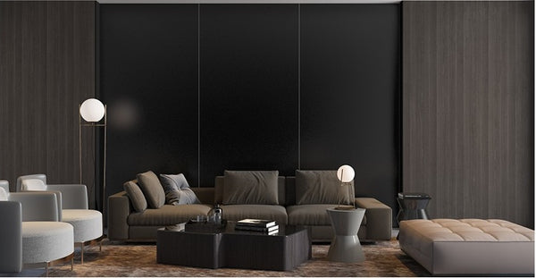 Pure black Sintered stone