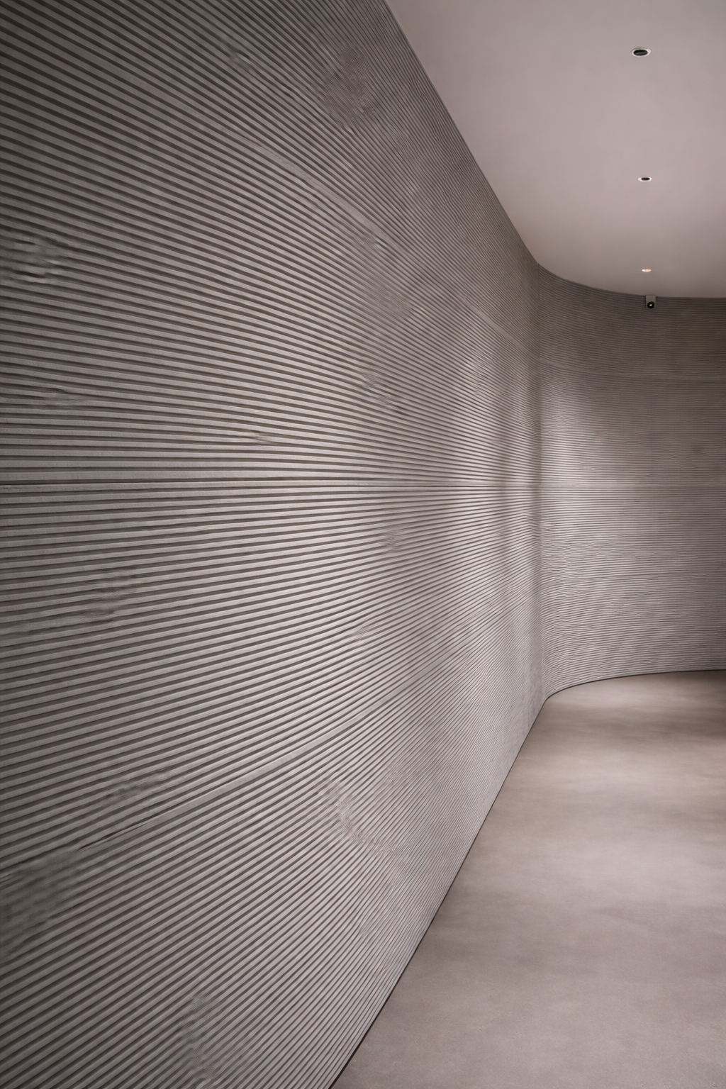 Grey Linear Stone Panel | Flexible Soft Ceramic Exterior Cladding ...