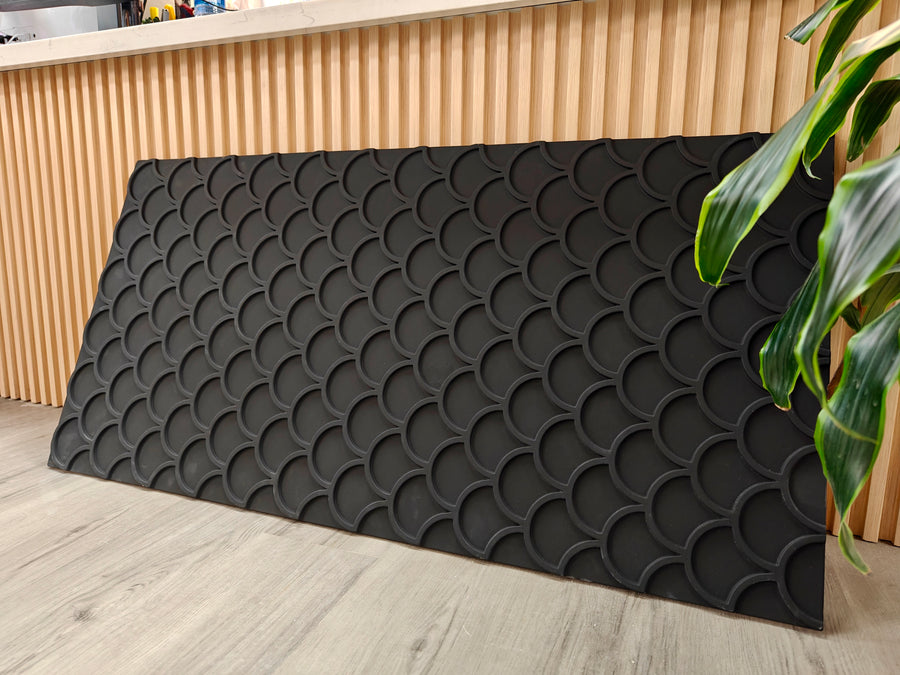 PU Fish Scale Panel