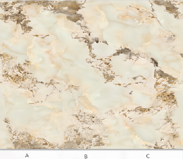 ABC Seamless Pattern PVC Wall Panel –Amber cloud stone